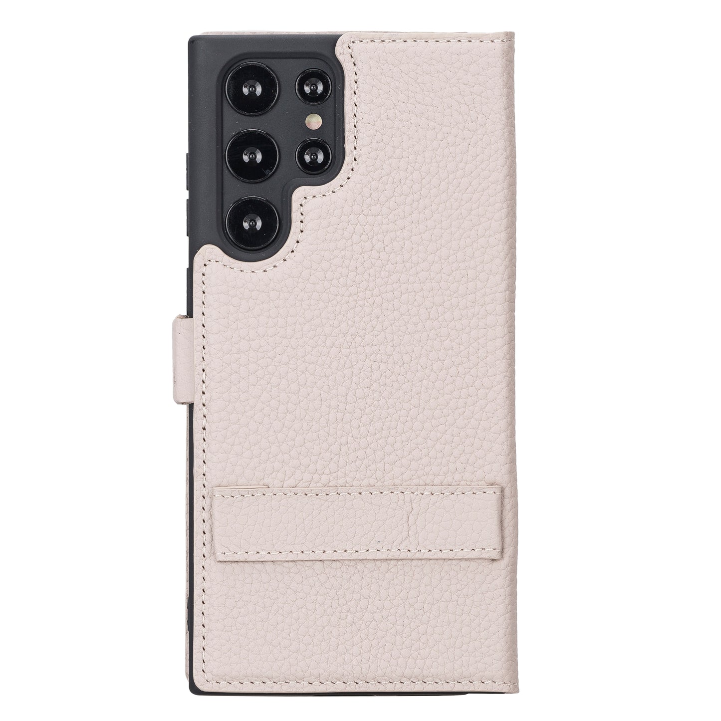 Samsung Galaxy S22 Ultra (6.8") Leather Wallet Case - Beige