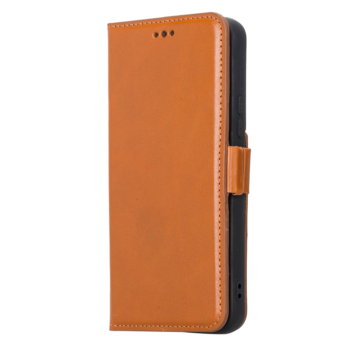 Samsung Galaxy S22 (6.1") Leather Wallet Case - Brown