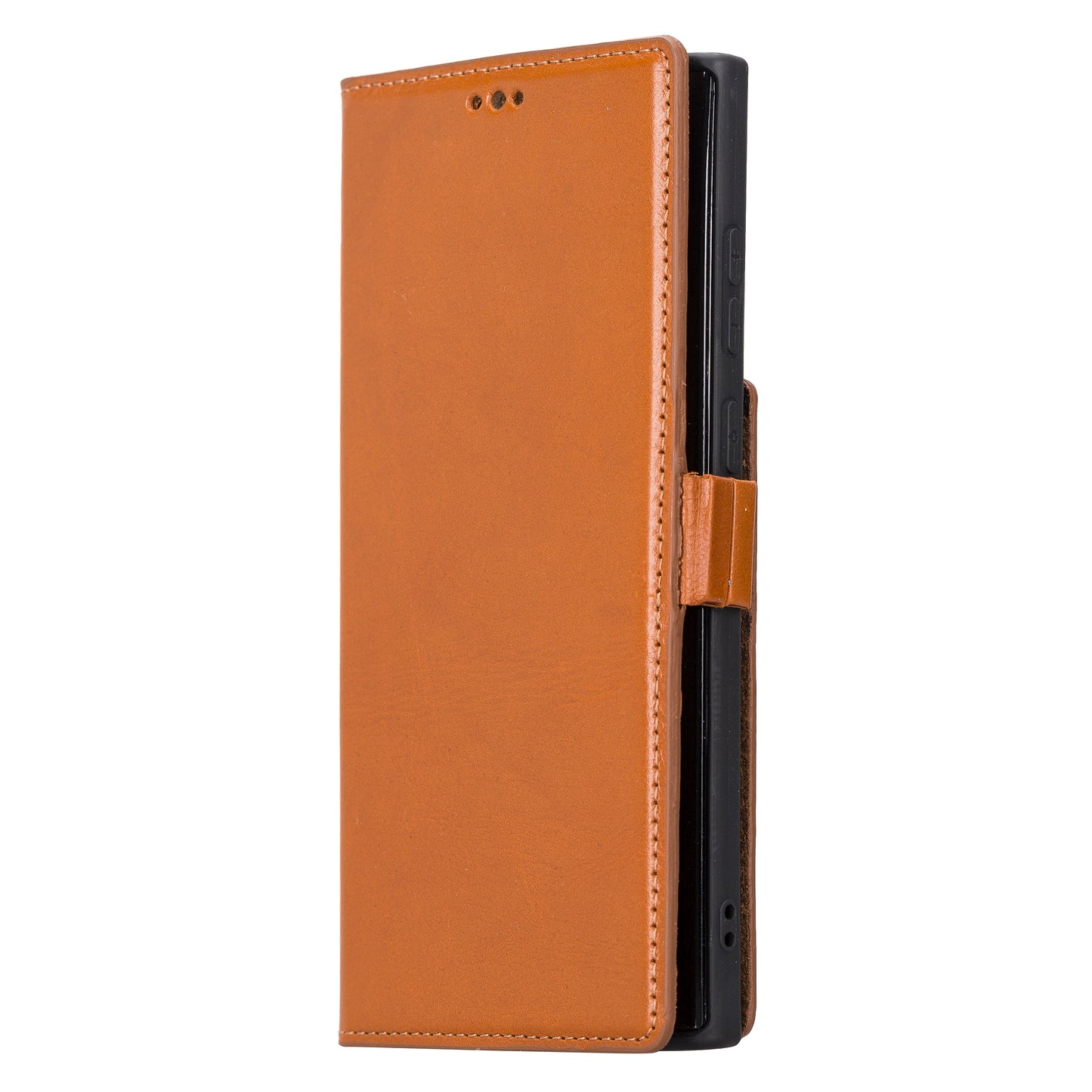 Samsung Galaxy S22 Ultra (6.8") Leather Wallet Case - Brown