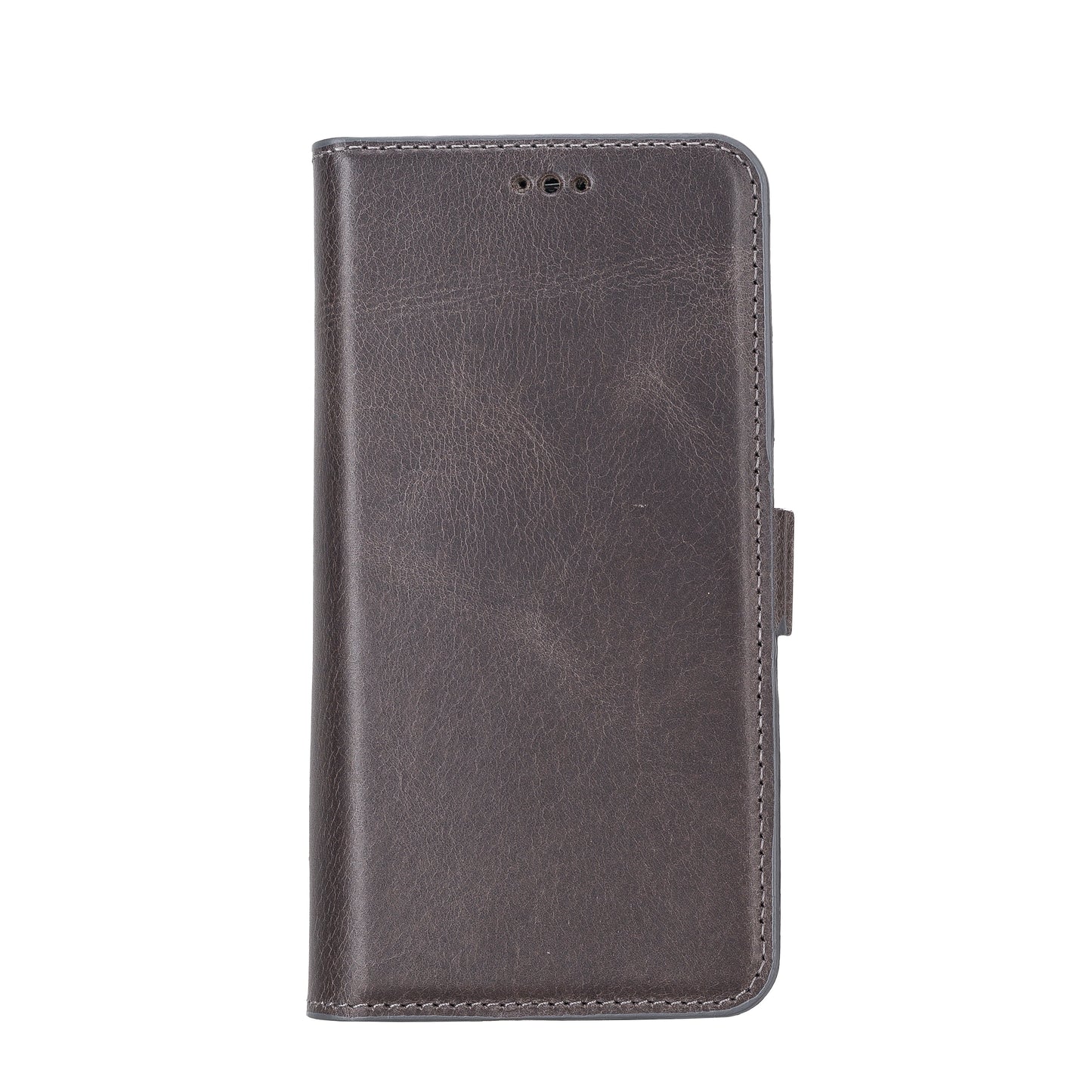 Samsung Galaxy S22 (6.1") Leather Wallet Case - Rustic Black