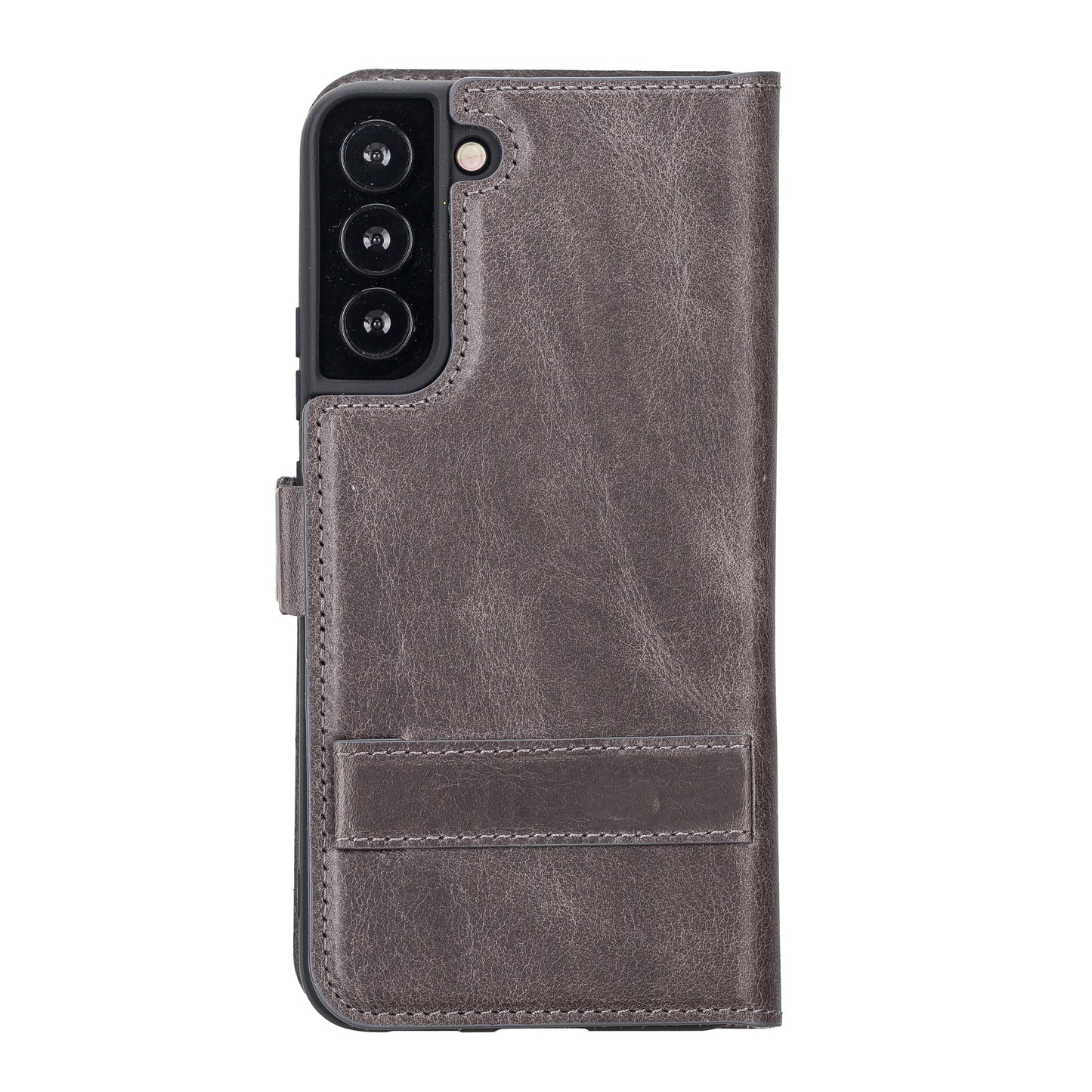 Samsung Galaxy S22 Plus (6.6") Leather Wallet Case - Rustic Black