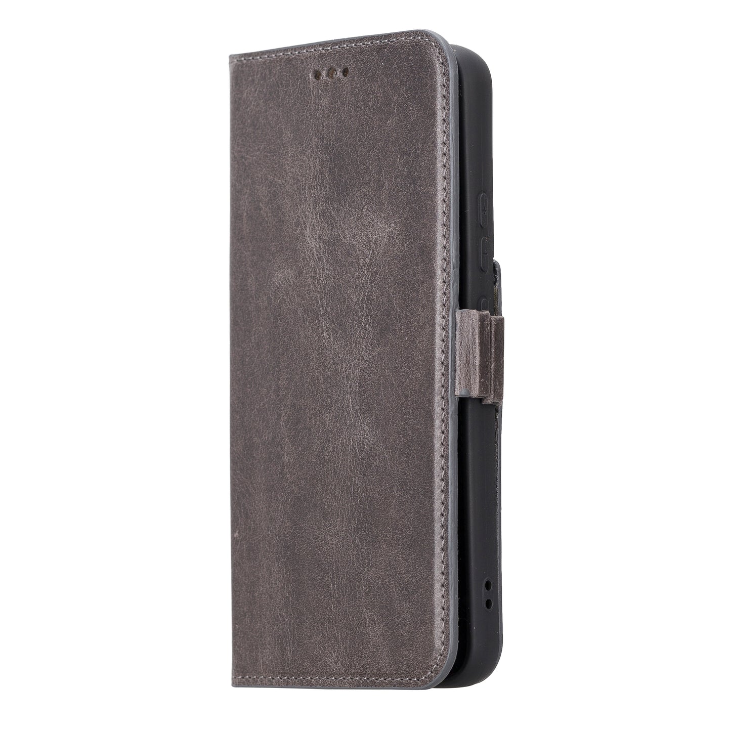 Samsung Galaxy S22 Plus (6.6") Leather Wallet Case - Rustic Black
