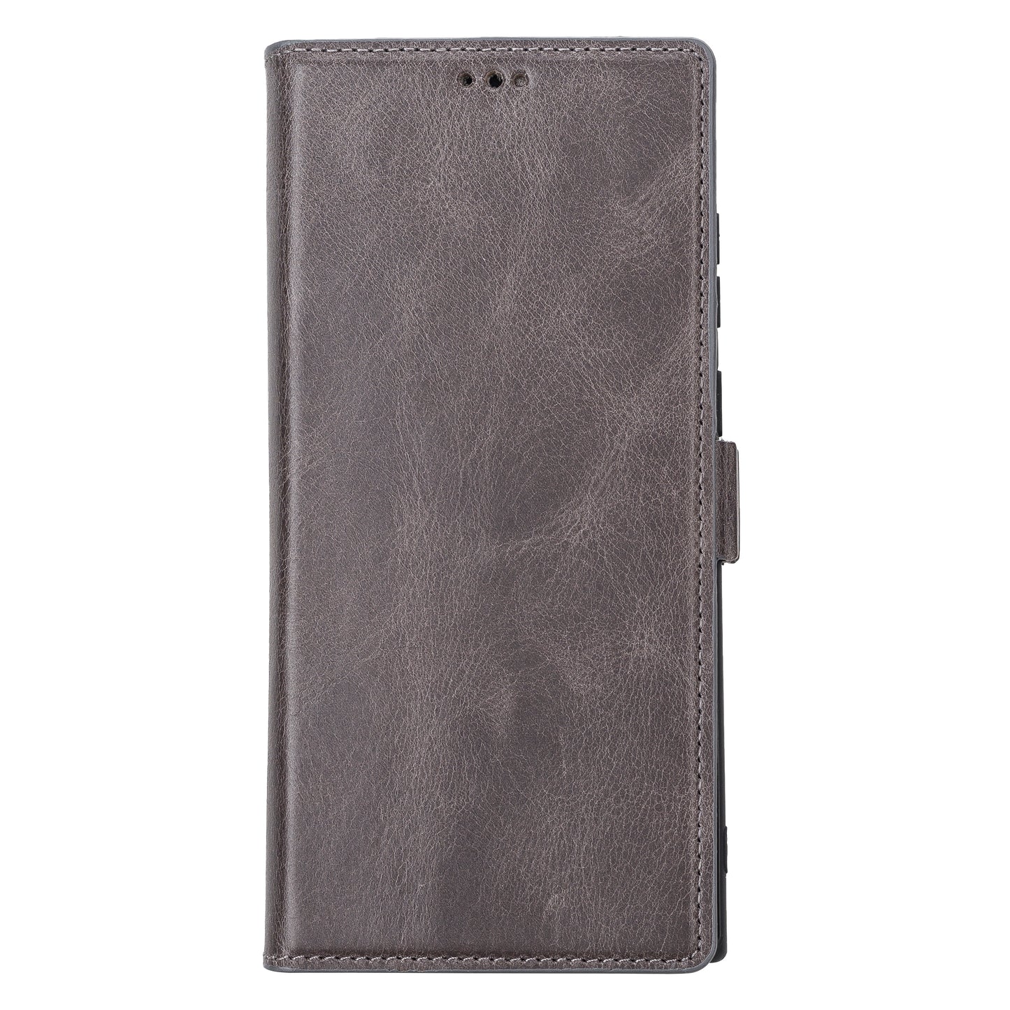 Samsung Galaxy S22 Ultra (6.8") Leather Wallet Case - Rustic Black