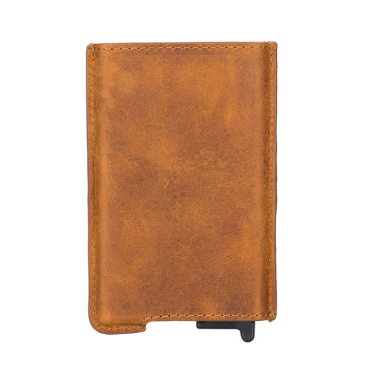 Thomson Leather Mechanic Card Holder - Camel