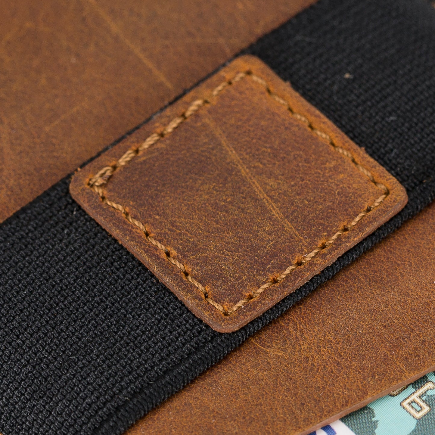 Thomson Leather Mechanic Card Holder - Camel