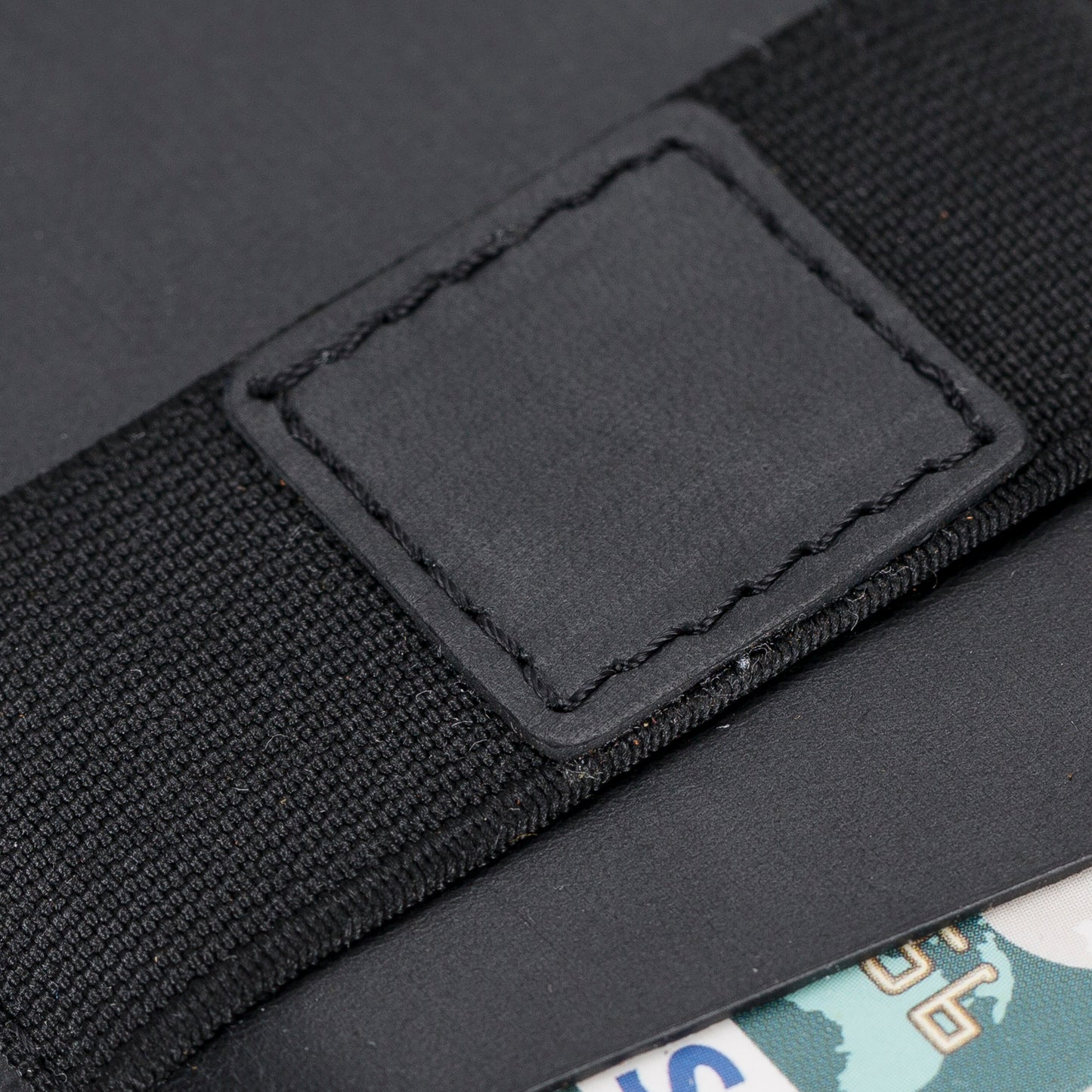 Thomson Leather Mechanic Card Holder - Rustic Black