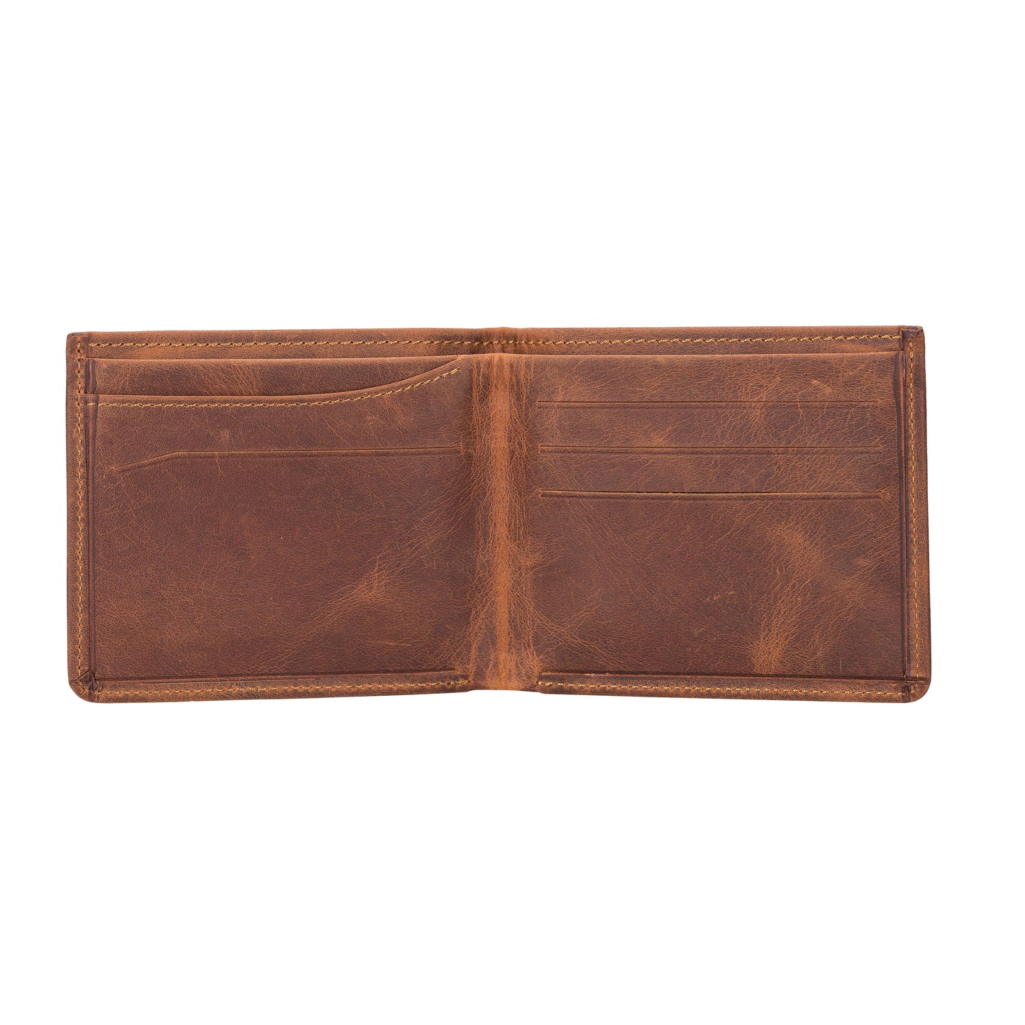 UST Leather Men Wallet - Teak Brown