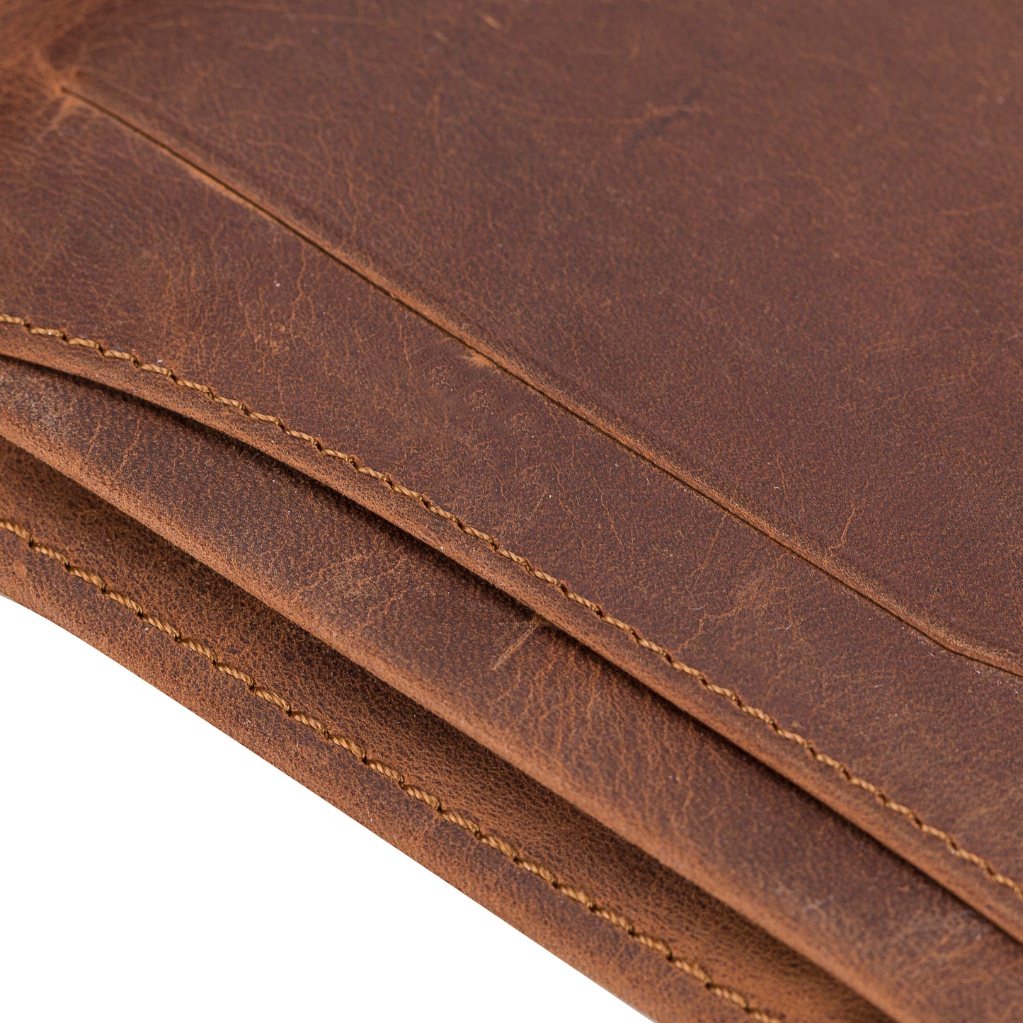 UST Leather Men Wallet - Teak Brown