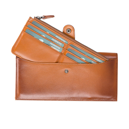 Creed Leather Men Wallet - Rustic Brown