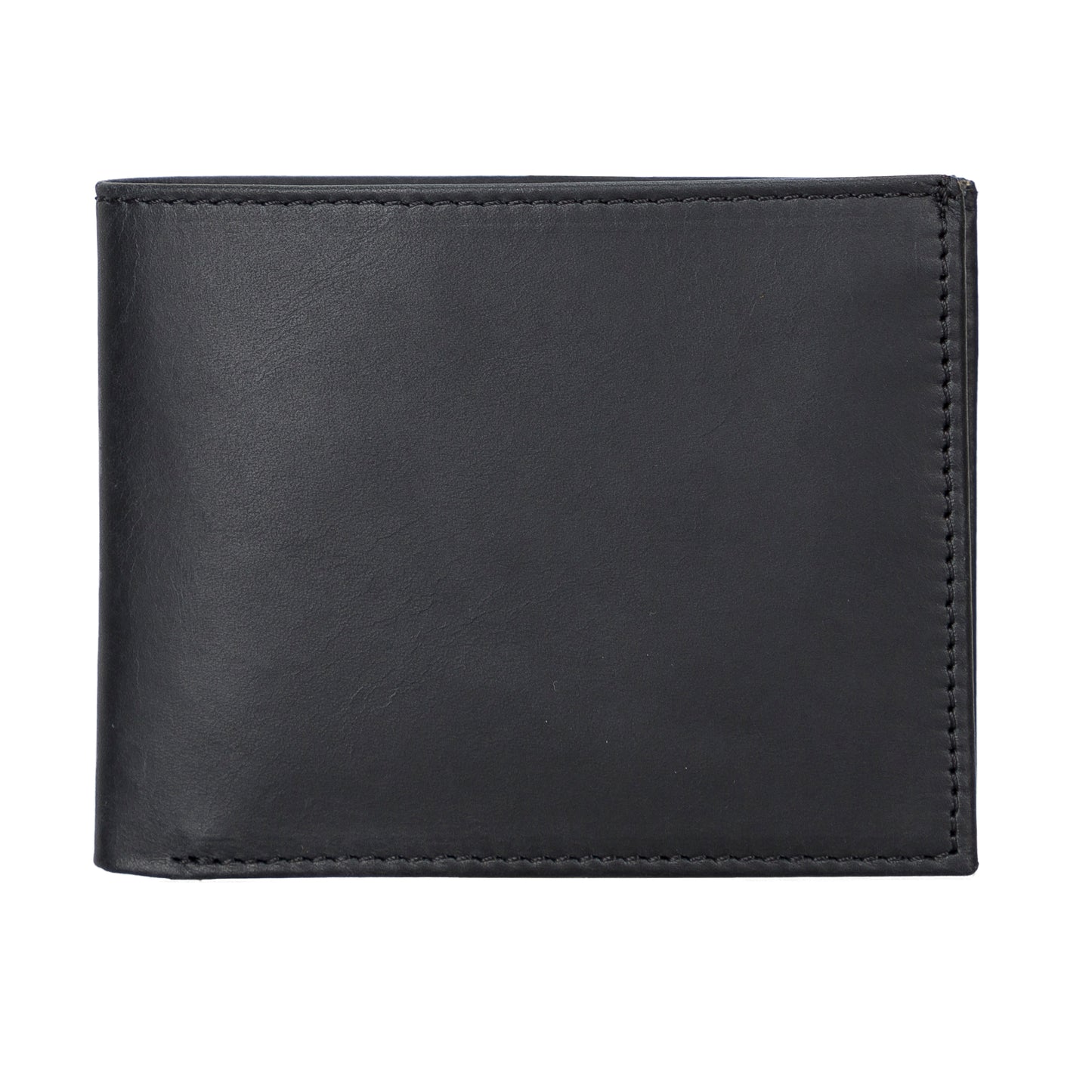 Toros Leather Men Wallet - Rustic Black