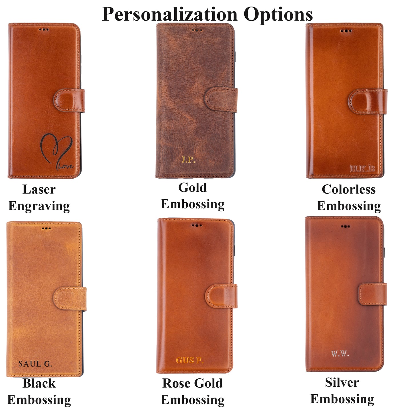 iPhone 14 (6.1") Full Leather MagSafe Snap On Case - Teak Brown