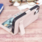 iPhone 13 Mini (5.4") Leather MagSafe Stand Wallet Case RFID Protection  - Beige