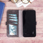 Samsung Galaxy S22 Plus (6.6") Leather Wallet Case - Rustic Black