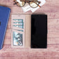 Samsung Galaxy S22 Ultra (6.8") Leather Wallet Case - Beige