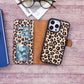iPhone 14 Pro Max (6.7") Leather MagSafe RFID Detachable Wallet Case - Leopard