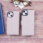 iPhone 14 Plus (6.7") Leather MagSafe RFID Detachable Wallet Case - Beige