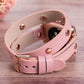 Tor Leather Apple Watch Band - Pink