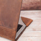 Macbook/Notebook Leather Case 13"/14"/16" - Teak Brown