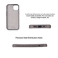 iPhone 13 (6.1") Full Leather MagSafe Snap On Case  - Rustic Black