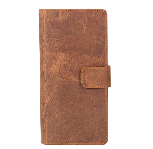 Coppet Leather Women Wallet - Brown