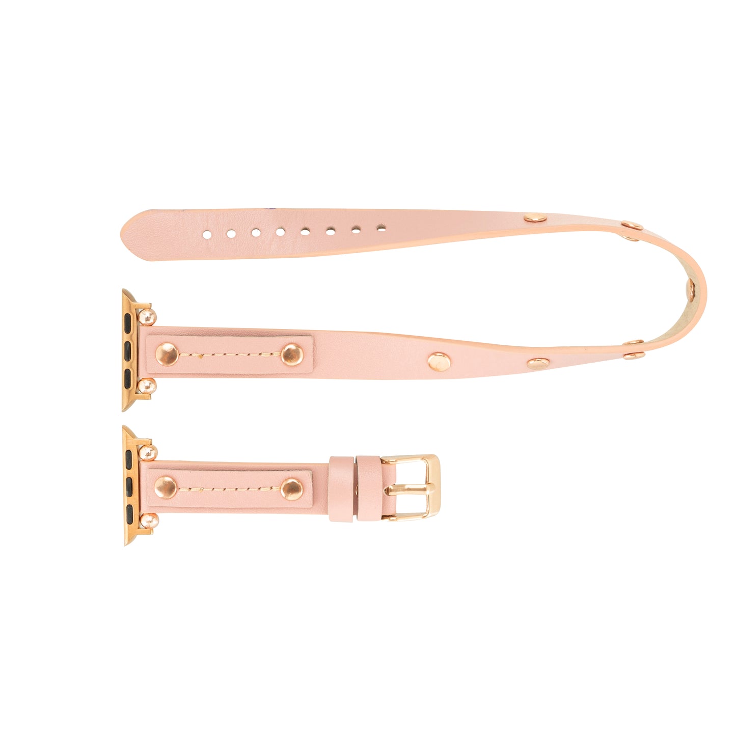 Tor Leather Apple Watch Band - Pink