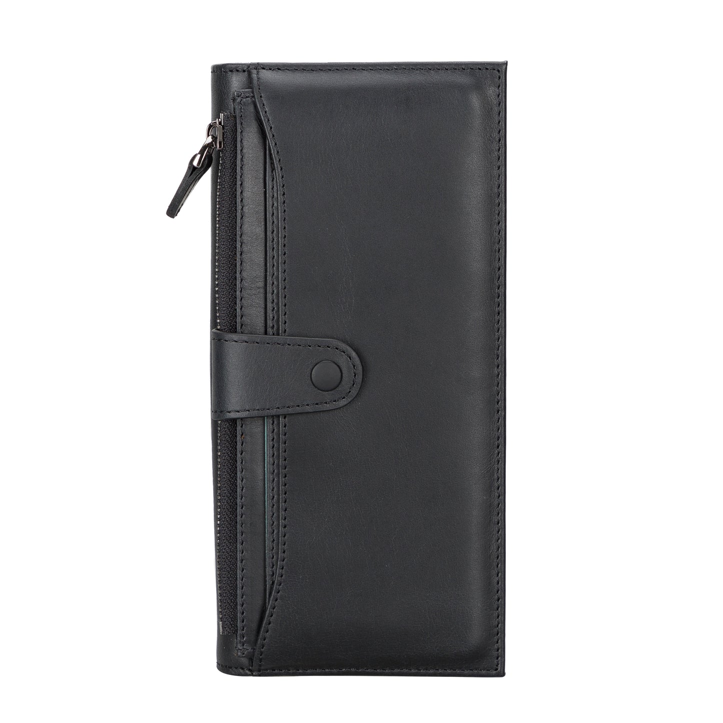 Creed Leather Men Wallet - Rustic Black