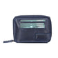 Lugano Leather Women Wallet - Blue