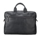 Leather Notebook/Macbook Bag 14" - Rustic Black