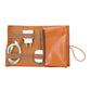 Leather Cable Organizer - Rustic Brown