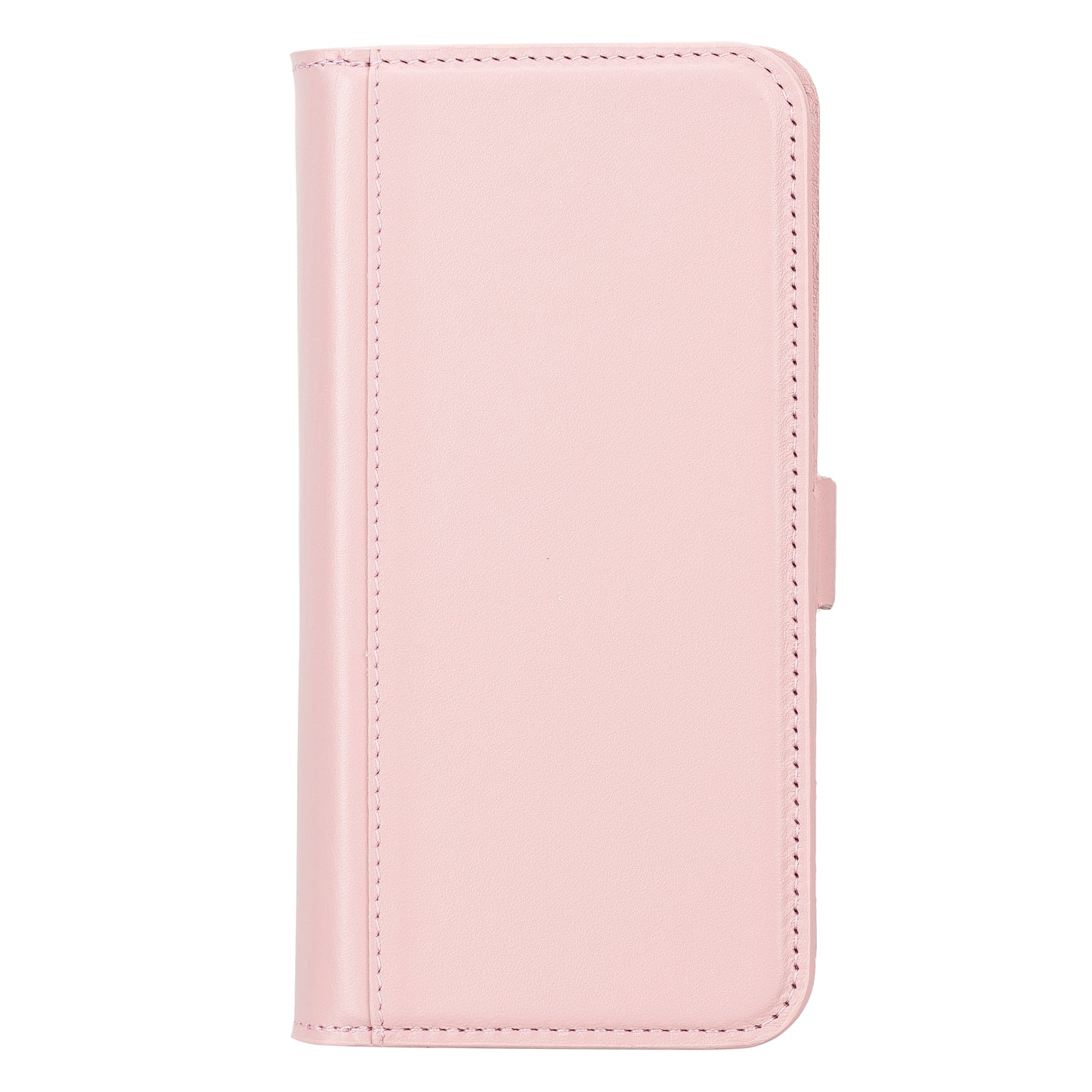 iPhone 14 Plus (6.7") Leather MagSafe RFID Detachable Double Wallet Case - Pink