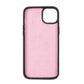 iPhone 14 Plus (6.7") Leather MagSafe RFID Detachable Double Wallet Case - Pink