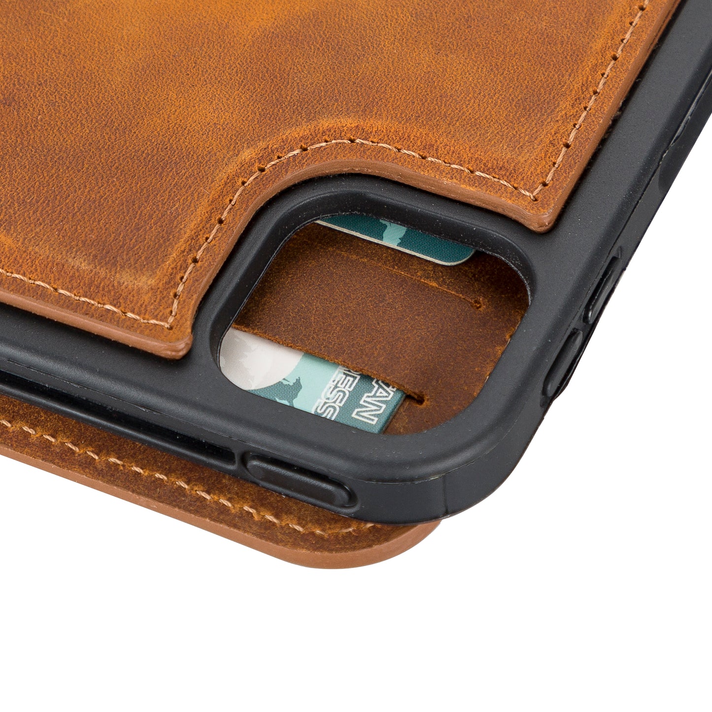 Apple iPad Pro (12.9") Leather Detachable Wallet Case - Brown
