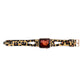 Caen Leather Apple Watch Band - Leopard