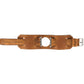 Jersey Cuff Leather Apple Watch Band - Camel
