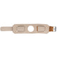 Jersey Cuff Leather Apple Watch Band - Camel