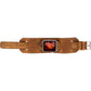 Jersey Cuff Leather Apple Watch Band - Camel