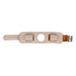 Jersey Cuff Leather Apple Watch Band - Rustic Brown