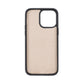 iPhone 14 Pro Max (6.7") Leather MagSafe RFID Detachable Wallet Case - Beige