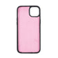 iPhone 14 Plus (6.7") Leather MagSafe RFID Detachable Wallet Case - Pink