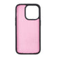 iPhone 14 Pro (6.1") Leather MagSafe RFID Detachable Wallet Case - Pink