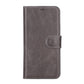 iPhone 14 Pro (6.1") Leather MagSafe RFID Detachable Wallet Case - Rustic Black
