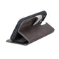 iPhone 14 Pro Max (6.7") Leather MagSafe RFID Detachable Wallet Case - Rustic Black