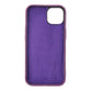 iPhone 13 (6.1") Full Leather MagSafe Snap On Case  - Purple