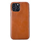 iPhone 13 Pro Max (6.7") Full Leather MagSafe Snap On Case  - Rustic Brown