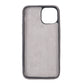 iPhone 13 Mini (5.4") Full Leather MagSafe Snap On Case  - Rustic Black