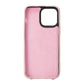 iPhone 14 Pro Max (6.7") Crossbody Leather MagSafe Wallet Case - Pink