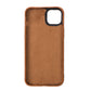 iPhone 14 Plus (6.7") Crossbody Leather MagSafe Wallet Case - Rustic Brown