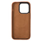 iPhone 14 Pro (6.1") Crossbody Leather MagSafe Wallet Case - Rustic Brown