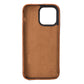 iPhone 14 Pro Max (6.7") Crossbody Leather MagSafe Wallet Case - Rustic Brown