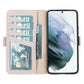 Samsung Galaxy S22 (6.1") Leather Wallet Case - Beige